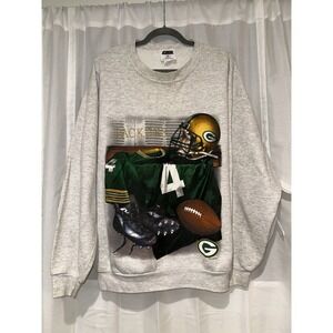 VTG 90s Green Bay Packers 1990s NFL Football Crewneck Sweatshirt‎ Size XL